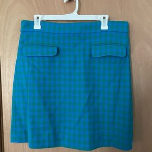 Brand New! J. Crew Size 12 Plaid Skirt